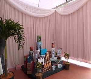 Acabamento em tecidos para Festas e Eventos em Belo Horizonte/MG
